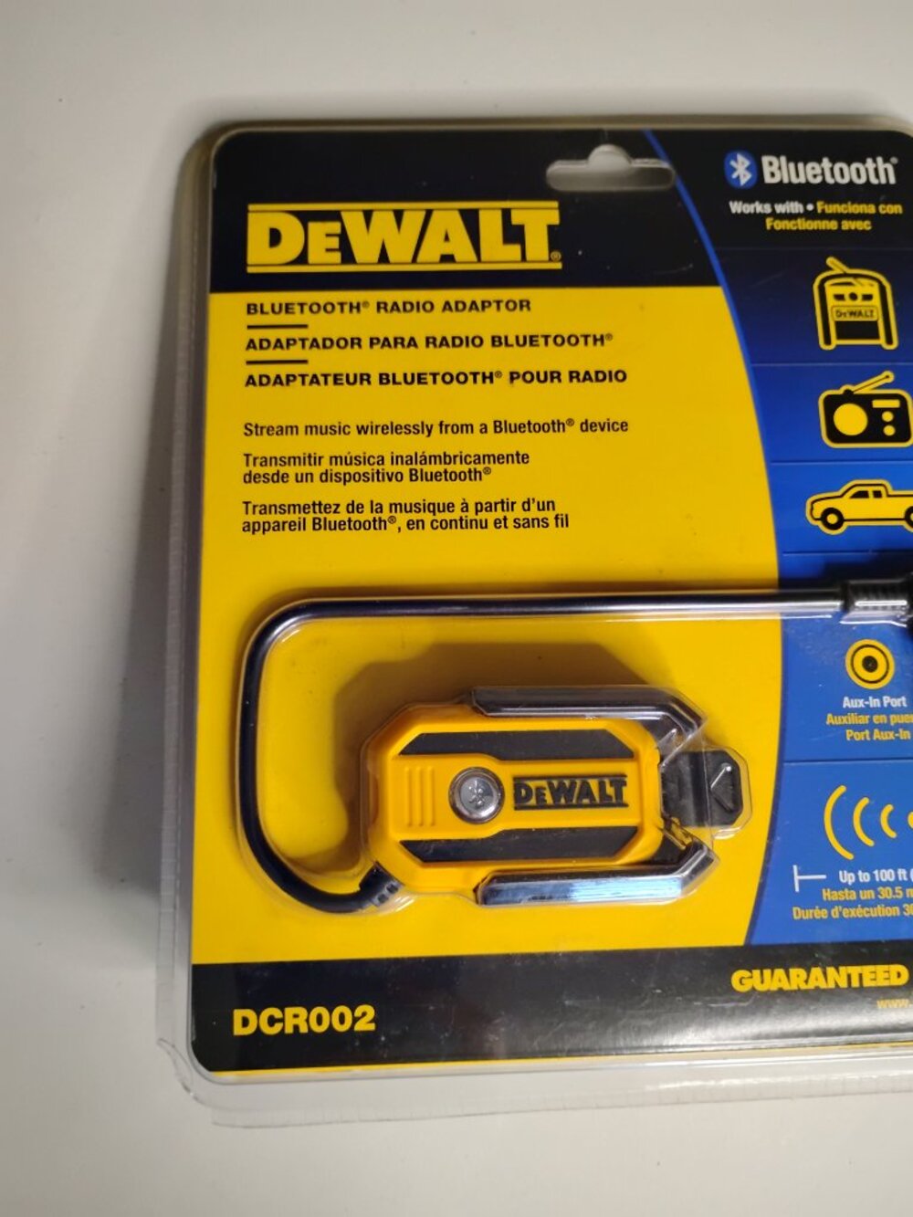 DeWalt Bluetooth Radio Adapter - Picture 3 of 9